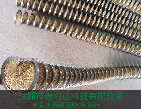 内缠绕弹簧刷